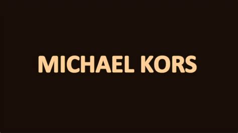 michael kors nasıl okunur|pronounce michael kors.